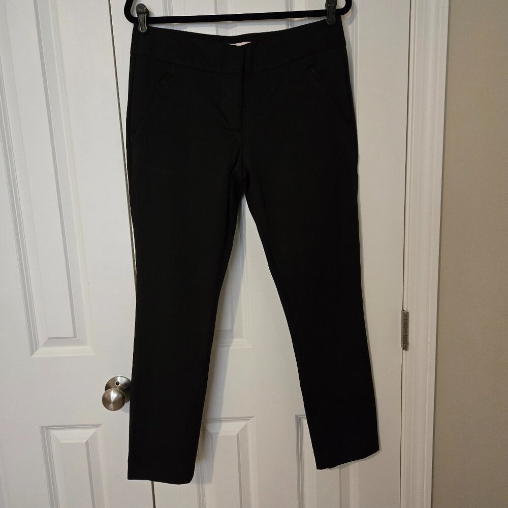 Ann Taylor Loft Outlet Black Trousers - Size 10 Modern